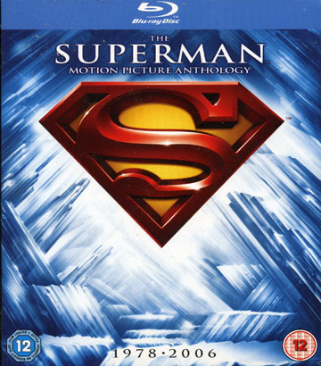 Superman Motion Picture Anthology 1978-2006 (8-disc) (Blu-ray) (ej sv text på Superman - The Movie Ext. Ed.)