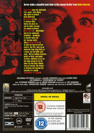 Experiment In Terror (ej svensk text) - 2
