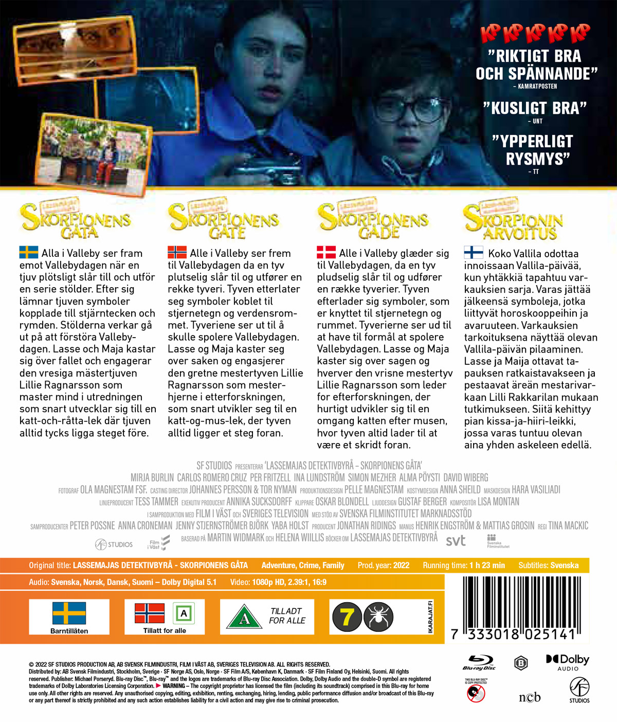 LasseMajas Detektivbyrå - Skorpionens Gåta (Blu-ray) - 2