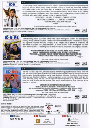 K-9 / K-911 / K-9:P.I. (3-disc) - 2
