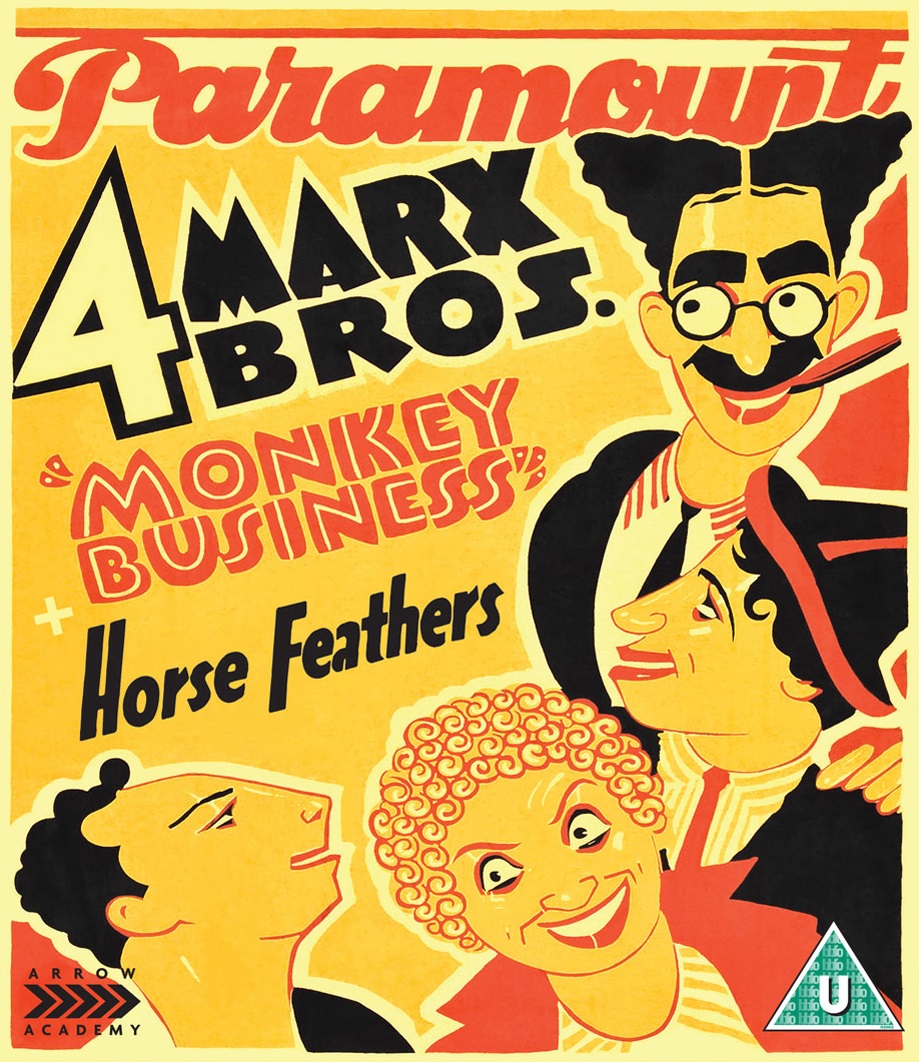 Monkey Business + Horse Feathers (ej svensk text) (Blu-ray)