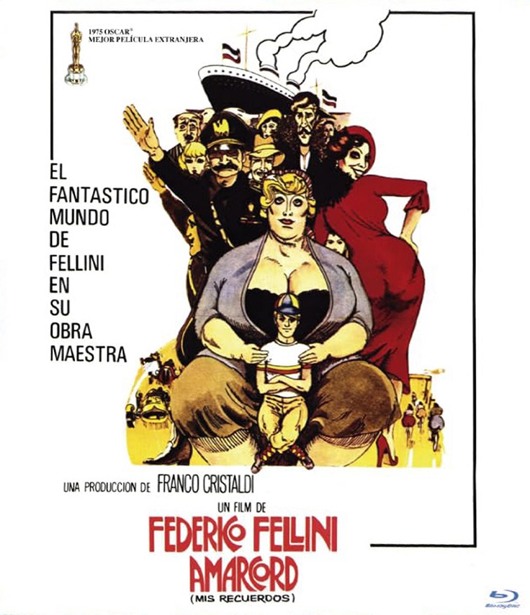 Amarcord (ej svensk text) (Blu-ray)