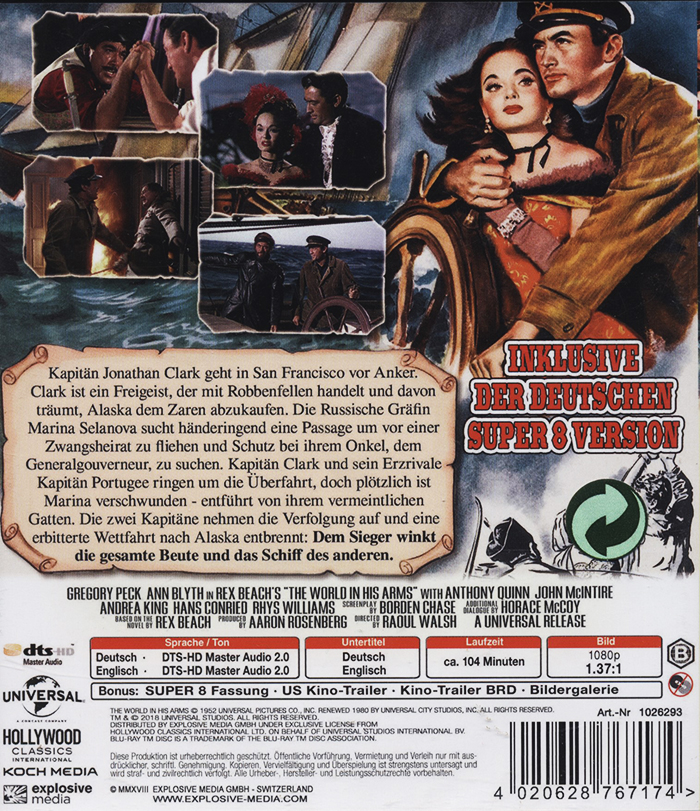 World In His Arms (ej svensk text) (Blu-ray) - 2