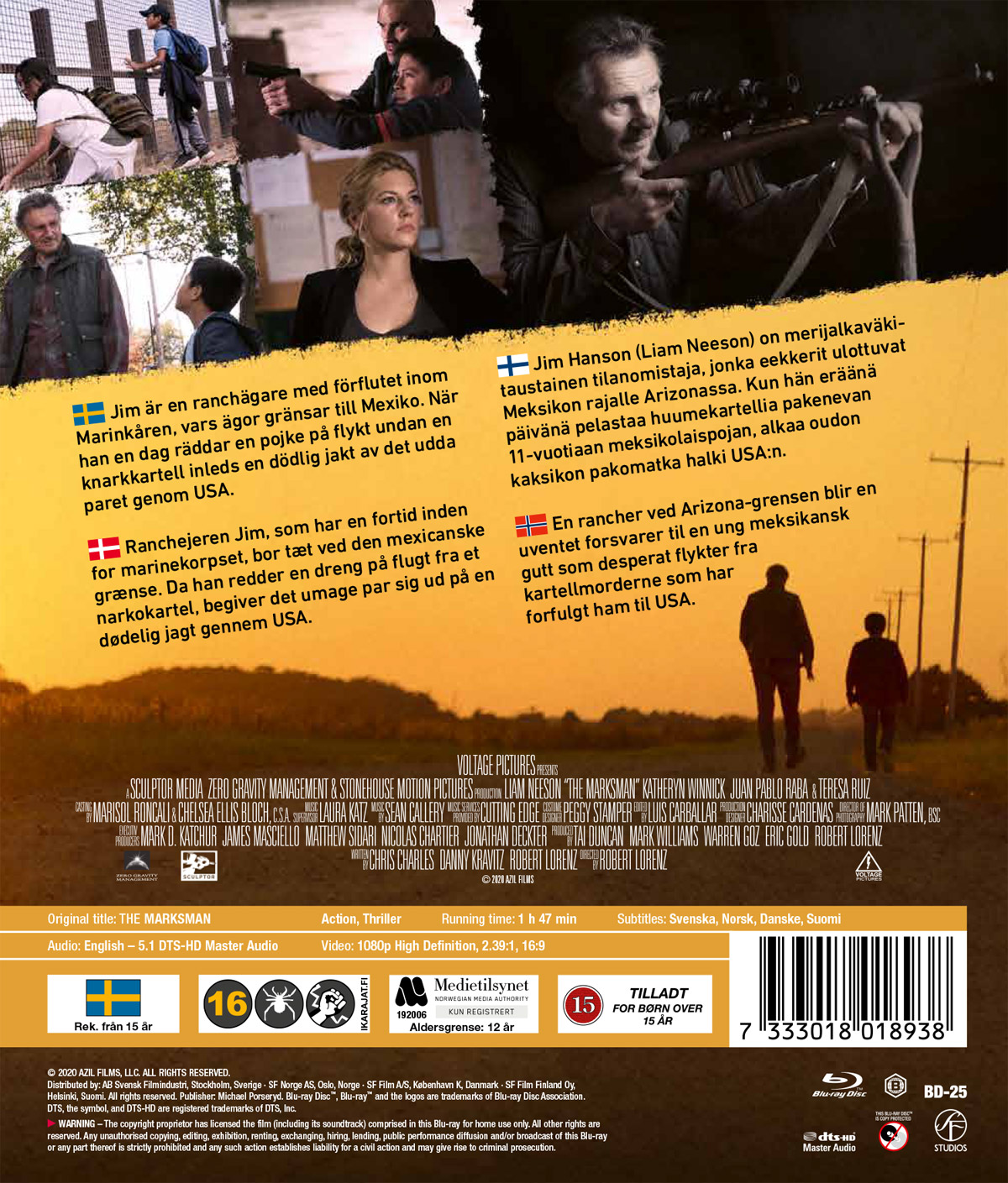 The Marksman (Blu-ray) - 2