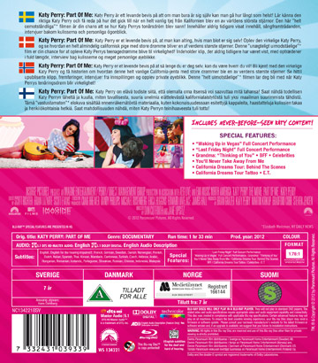 Katy Perry - Part of Me (Blu-ray) - 2