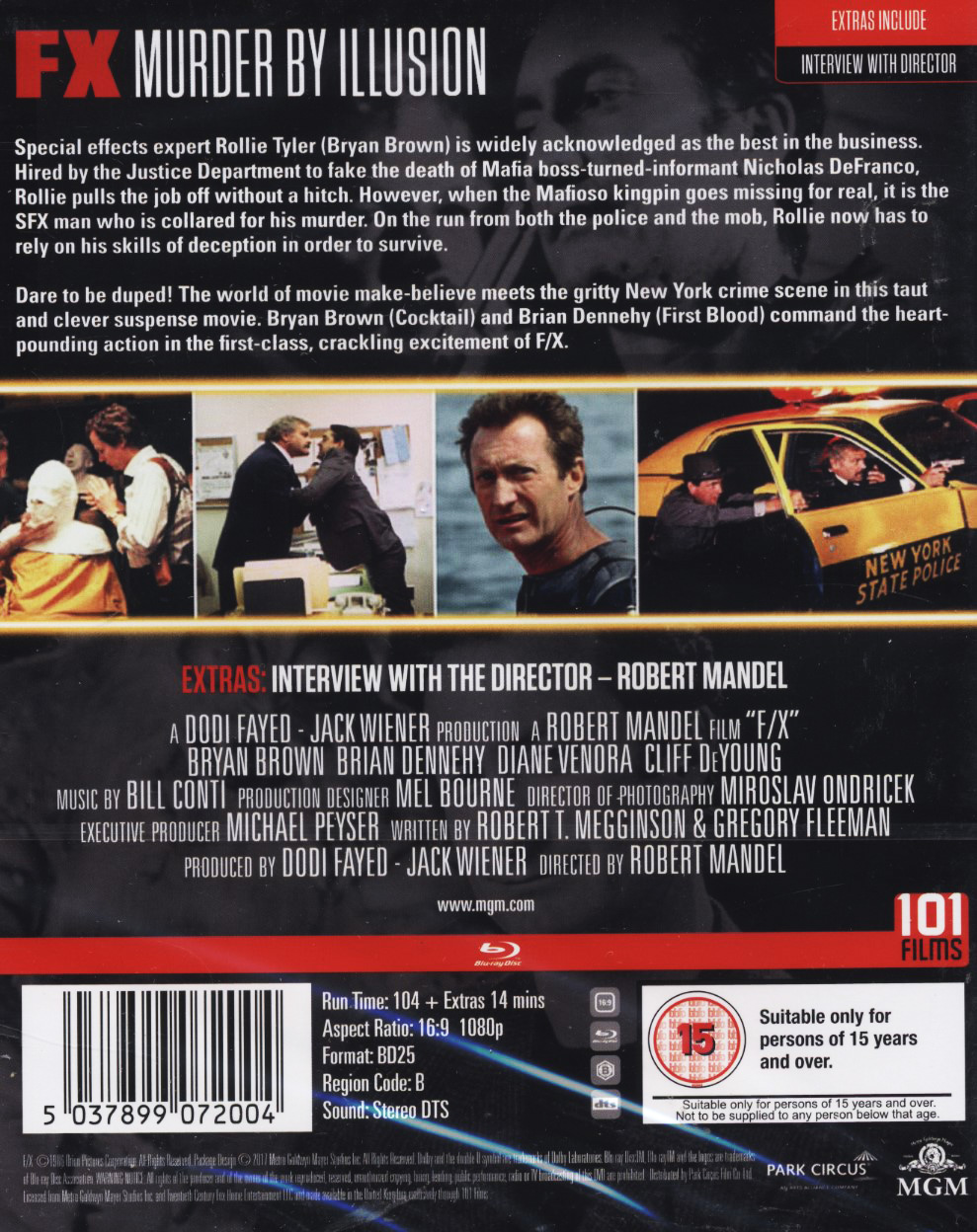 FX - Murder By Illusion (ej svensk text) (Blu-ray) - 2