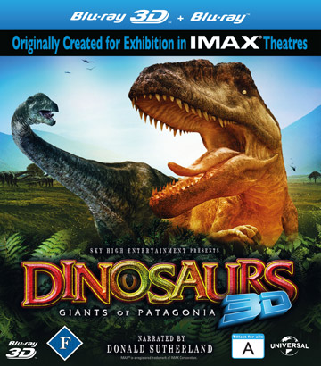 Dinosaurs - Giants of Patagonia (Real 3D + Blu-ray)