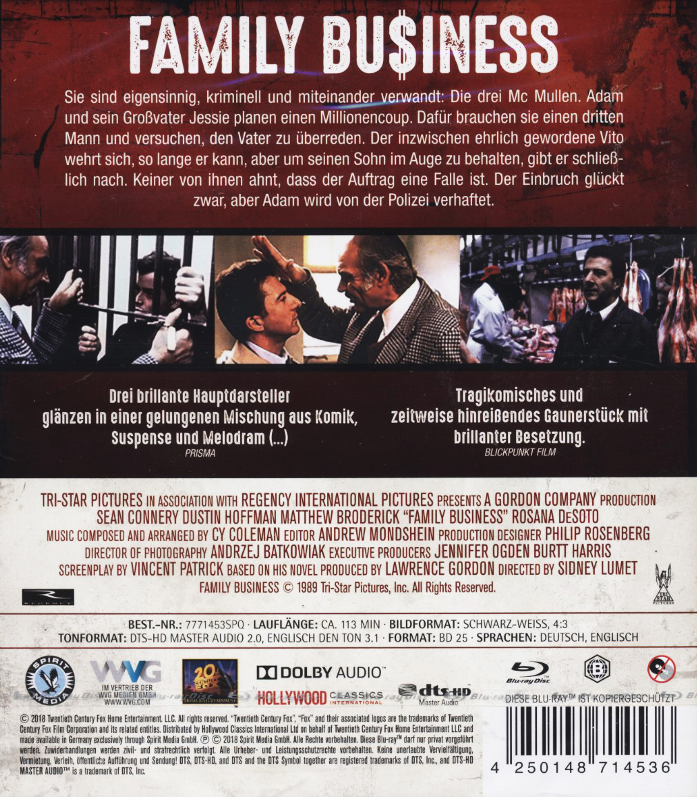 Family Business (ej svensk text) (Blu-ray) - 2