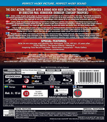 Total Recall - Ultimate Rekall Edition (Blu-ray) - 2