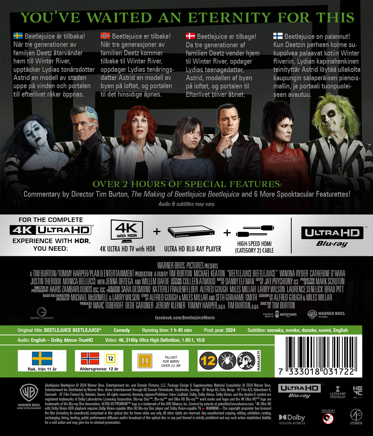 Beetlejuice Beetlejuice (4K Ultra HD) - 2