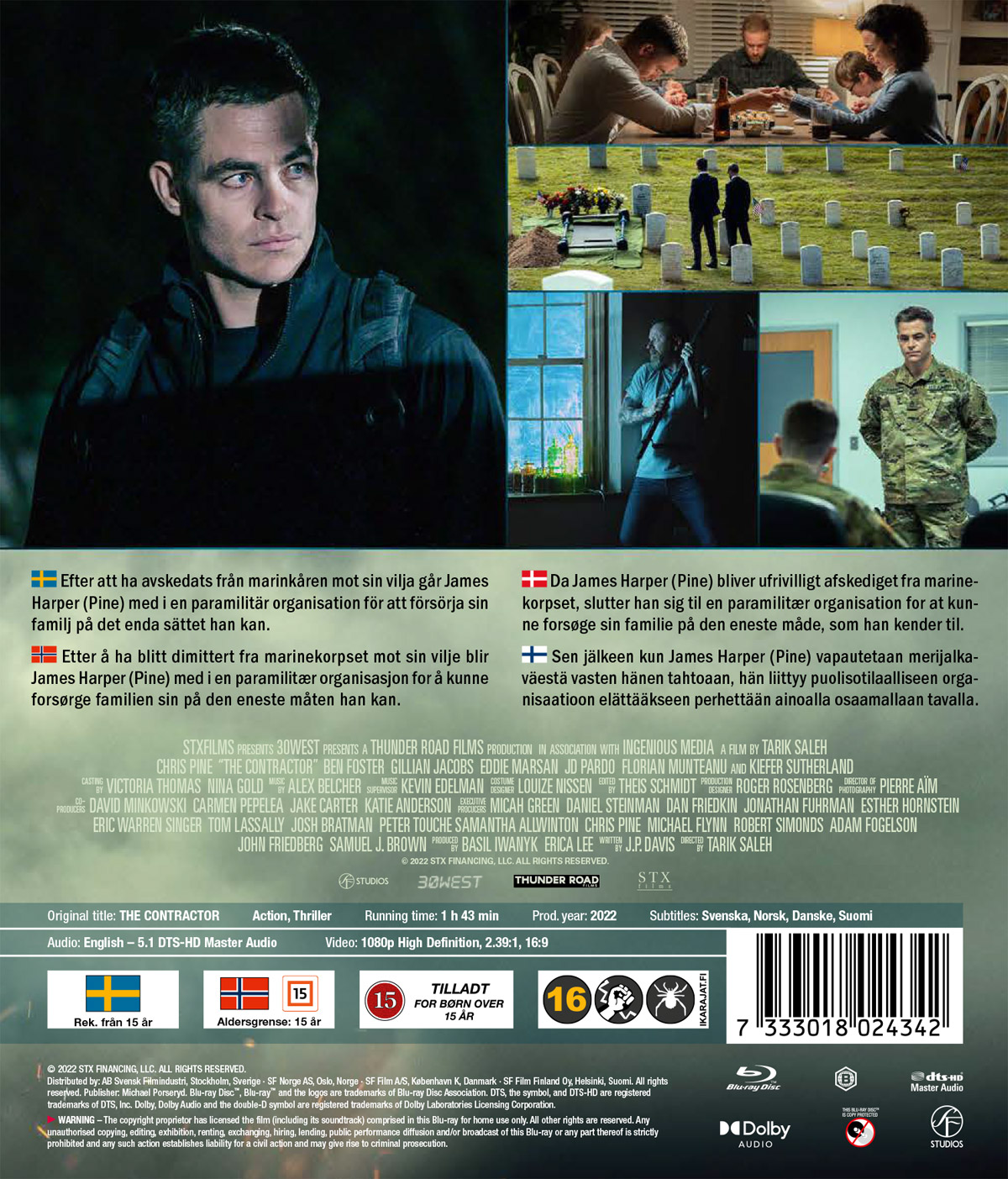 The Contractor (Blu-ray) - 2