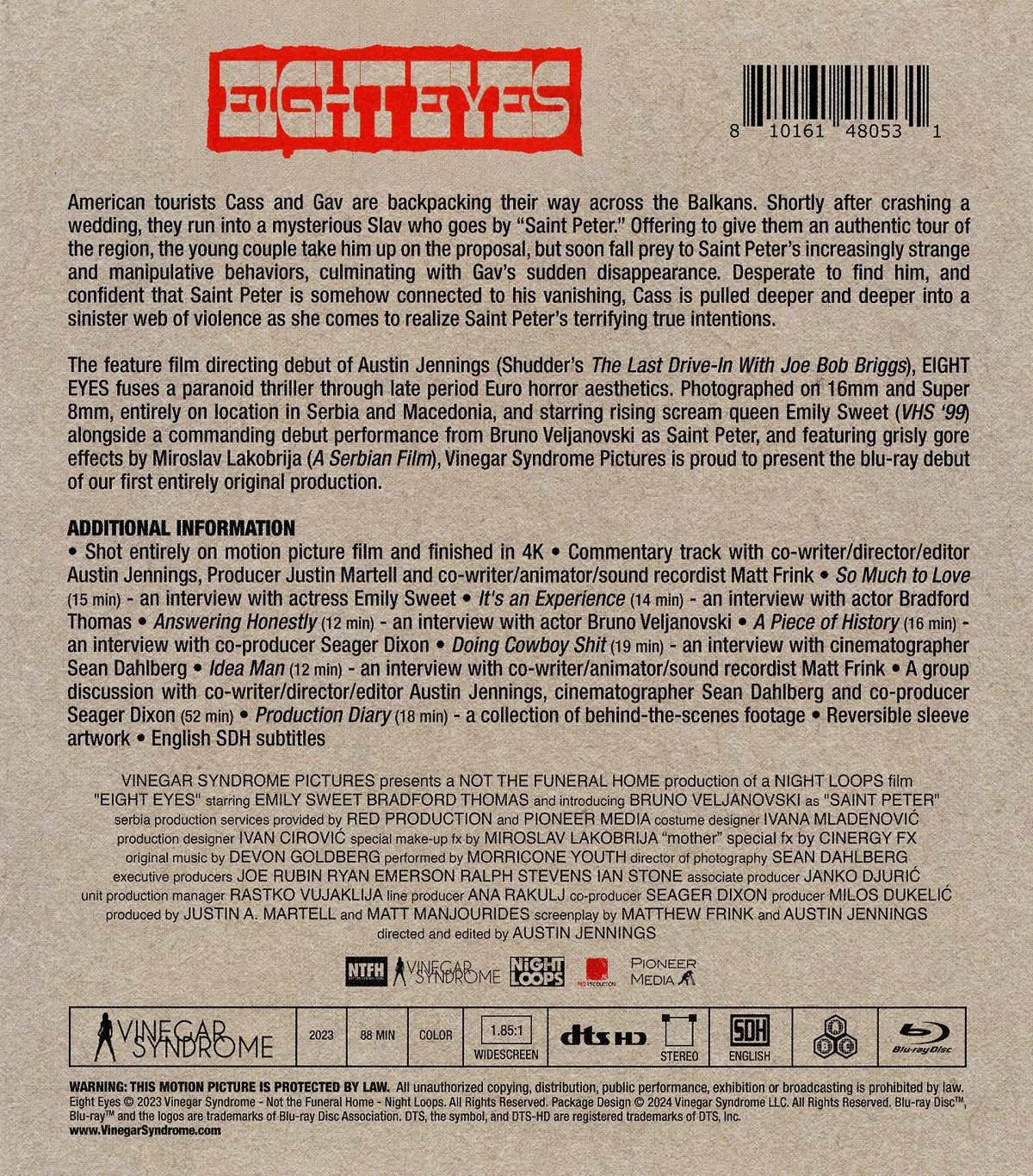 Eight Eyes (ej svensk text) (Blu-ray) - 2