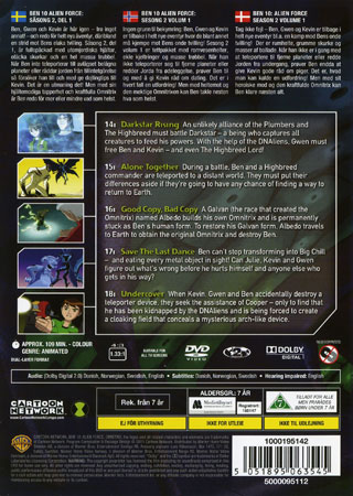 Ben 10 - Alien Force - Säsong 2 Volym 1 - 2