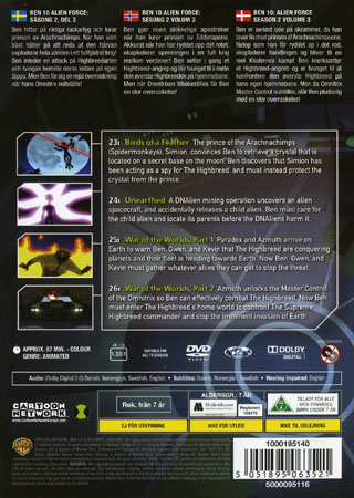 Ben 10 - Alien Force - Säsong 2 Volym 3 - 2