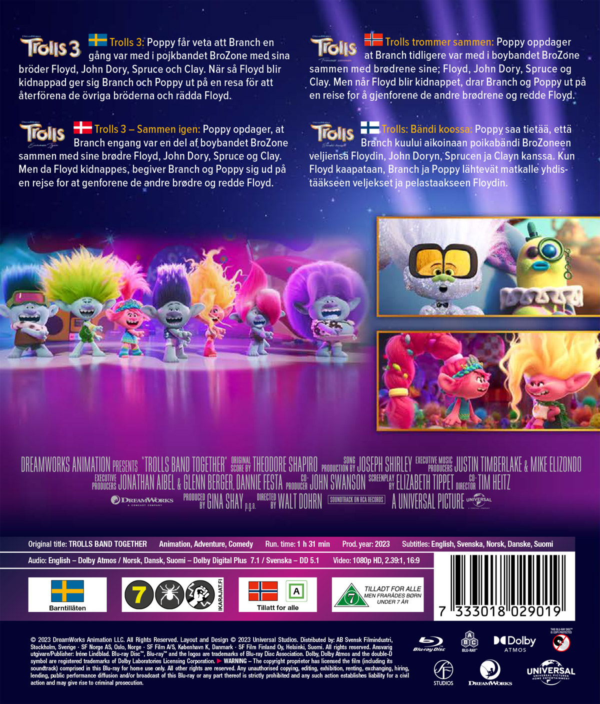 Trolls Band Together (Blu-ray) - 2