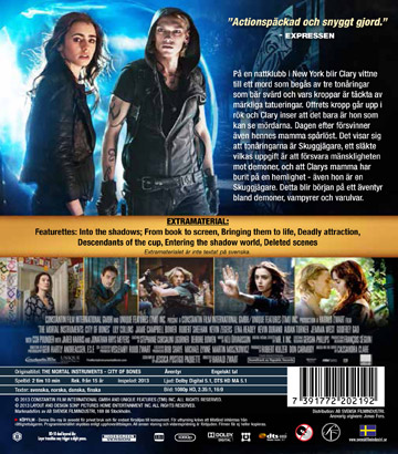 Mortal Instruments - Stad Av Skuggor (Blu-ray) - 2