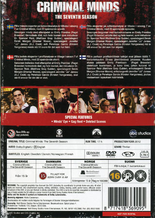 Criminal Minds - Säsong 7 - 2