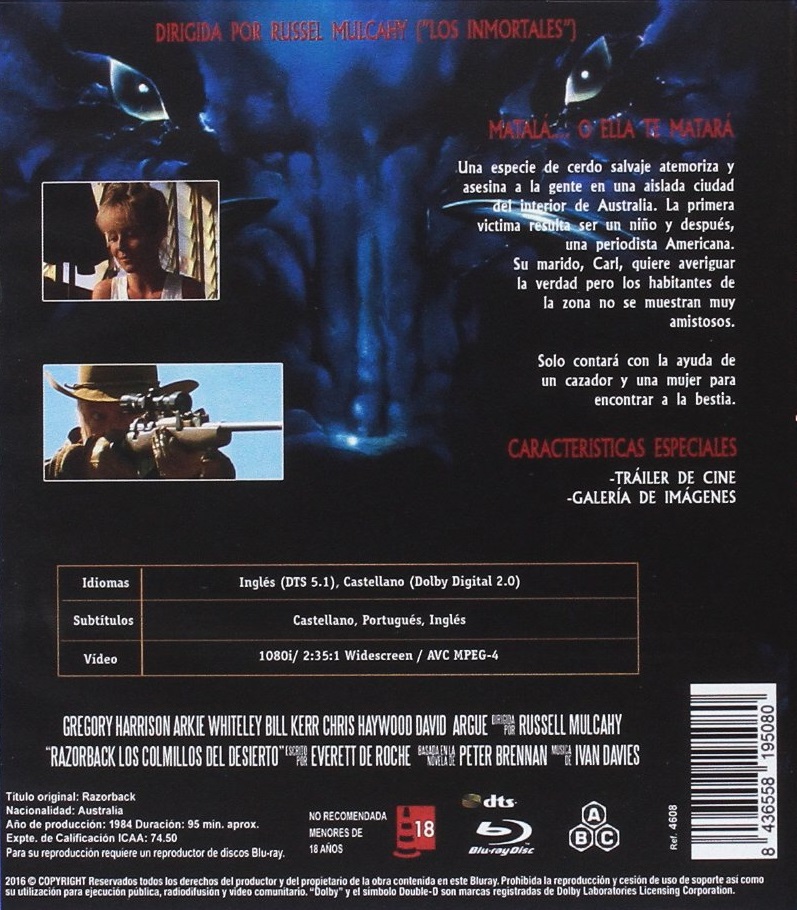Razorback (ej svensk text) (Blu-ray) - 2