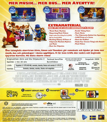 Alvin Och Gänget 2 (Blu-ray) - 2
