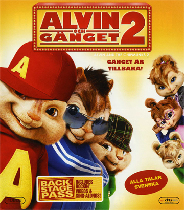 Alvin Och Gänget 2 (Blu-ray)