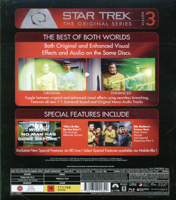 Star Trek Original Series - Säsong 3 (Blu-ray) - 2