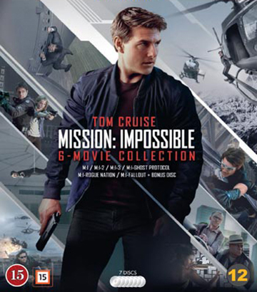 Mission: Impossible 1-6 (Blu-ray)