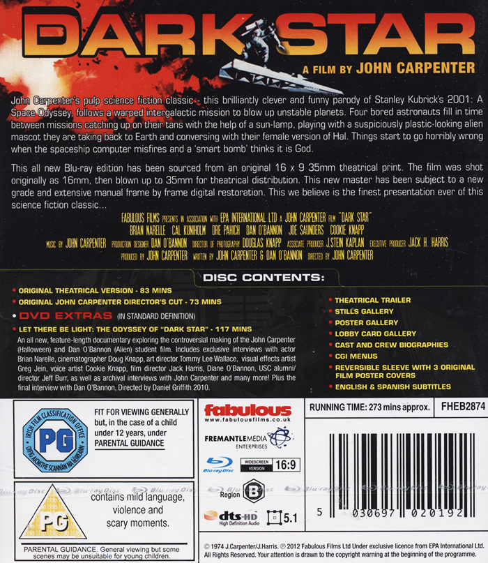 Dark Star (ej svensk text) (Blu-ray) - 2