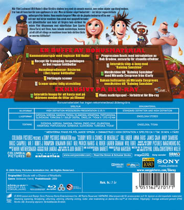 Det Regnar Köttbullar (Blu-ray) - 2