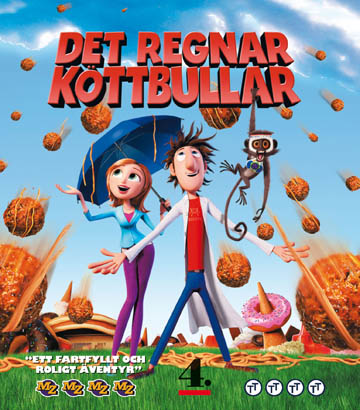 Det Regnar Köttbullar (Blu-ray)