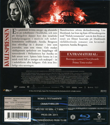 Nobels Testamente (Blu-ray) - 2