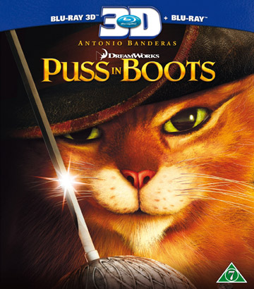 Puss In Boots (Real 3D + Blu-ray)