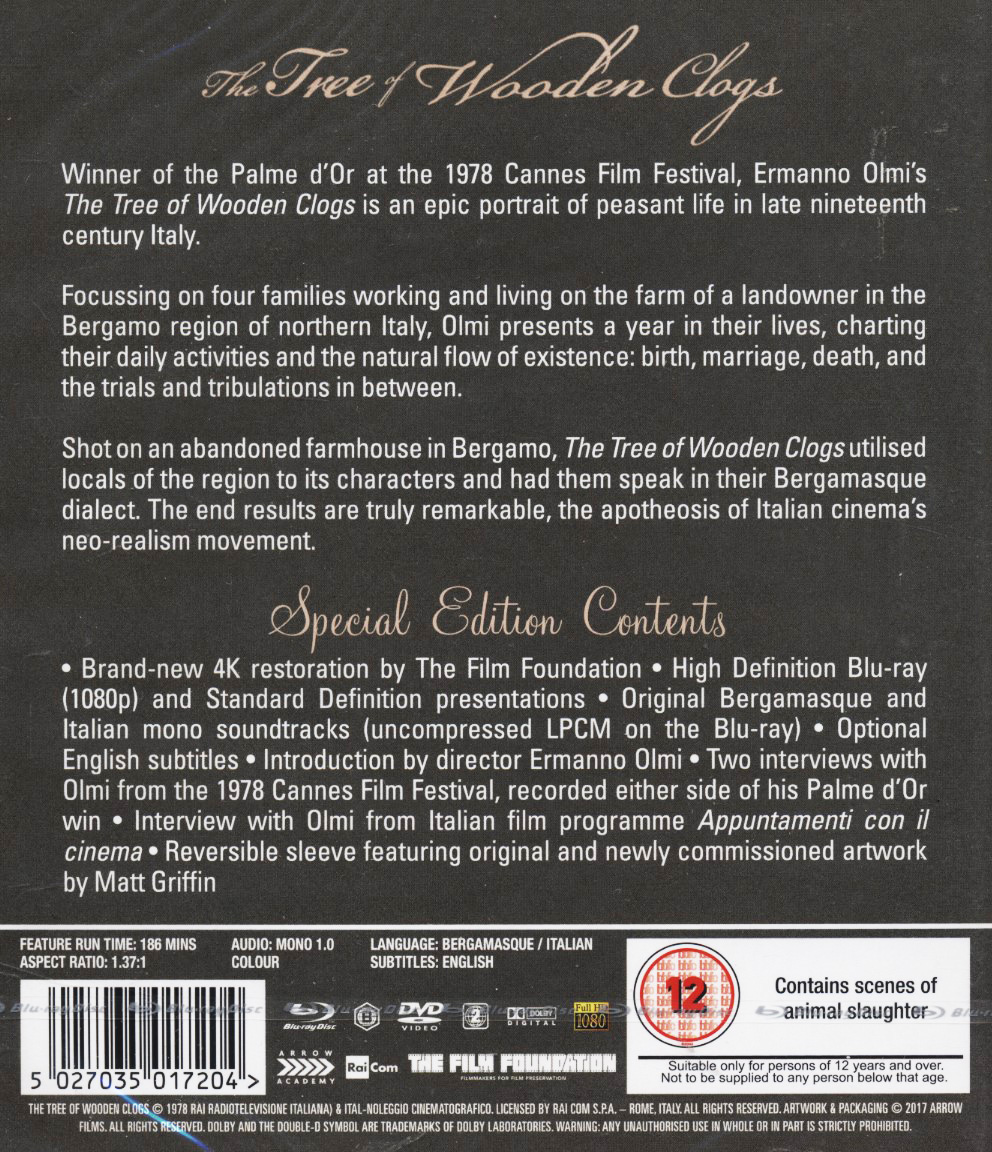 Tree of Wooden Clogs (ej svensk text) (Blu-ray + DVD) - 2