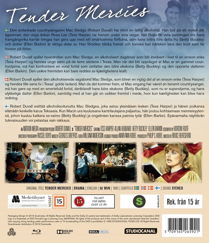 Tender Mercies (Blu-ray) - 2