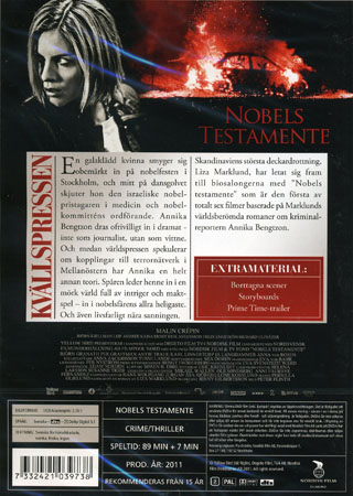 Nobels Testamente (Liza Marklund) - 2