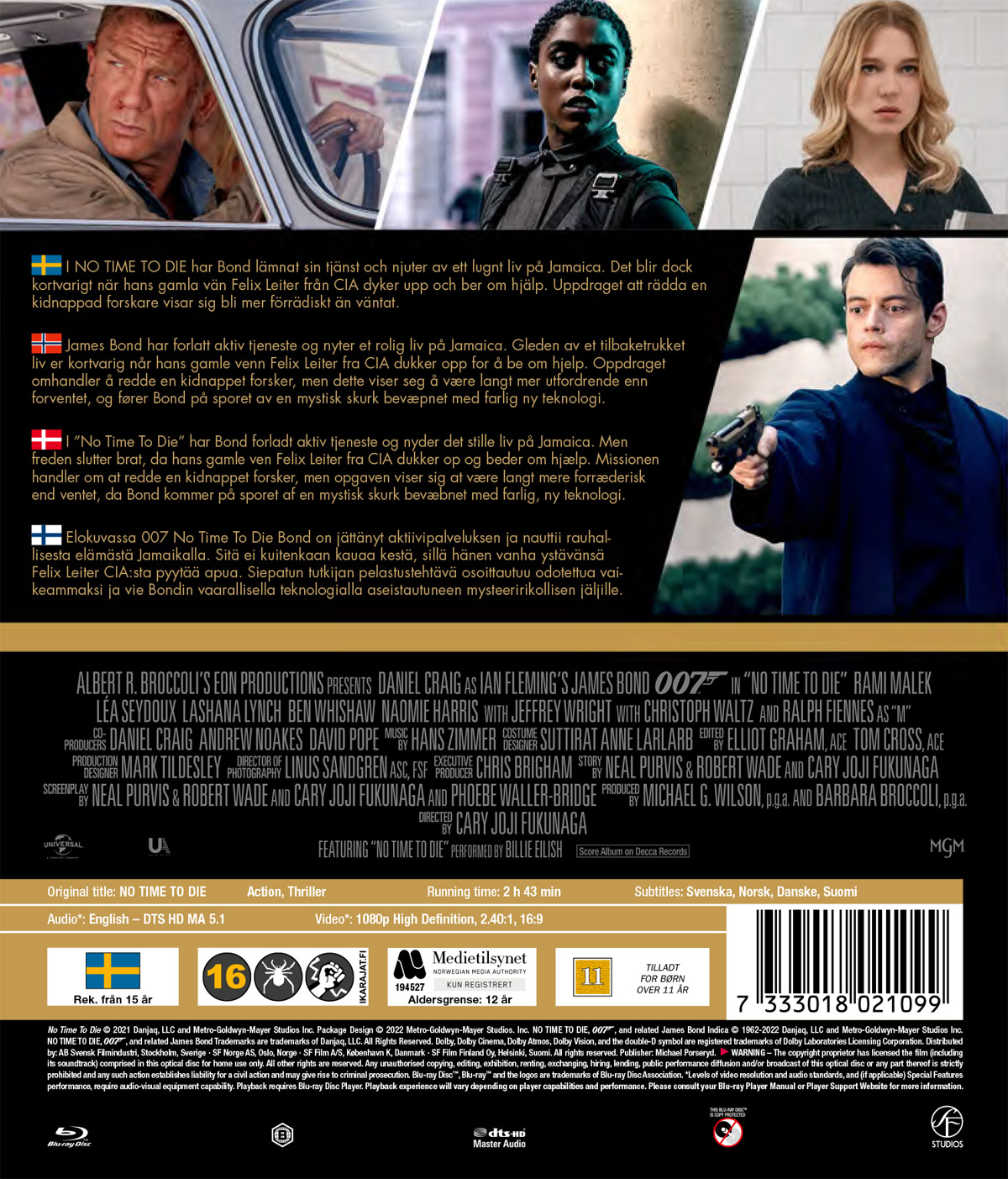 No Time To Die (Blu-ray) - 2