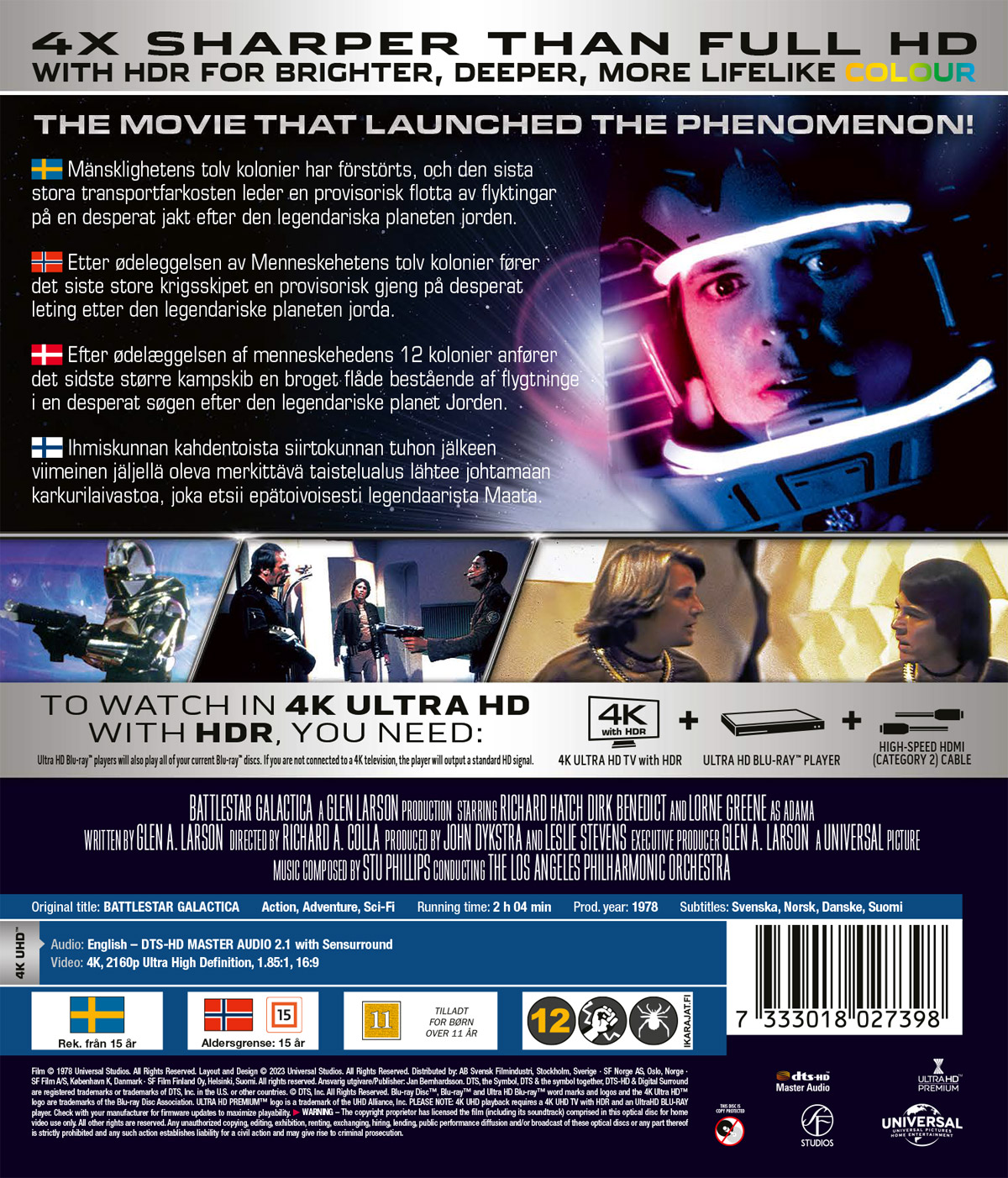 Battlestar Galactica - The Movie (1978) (4K Ultra HD) - 2