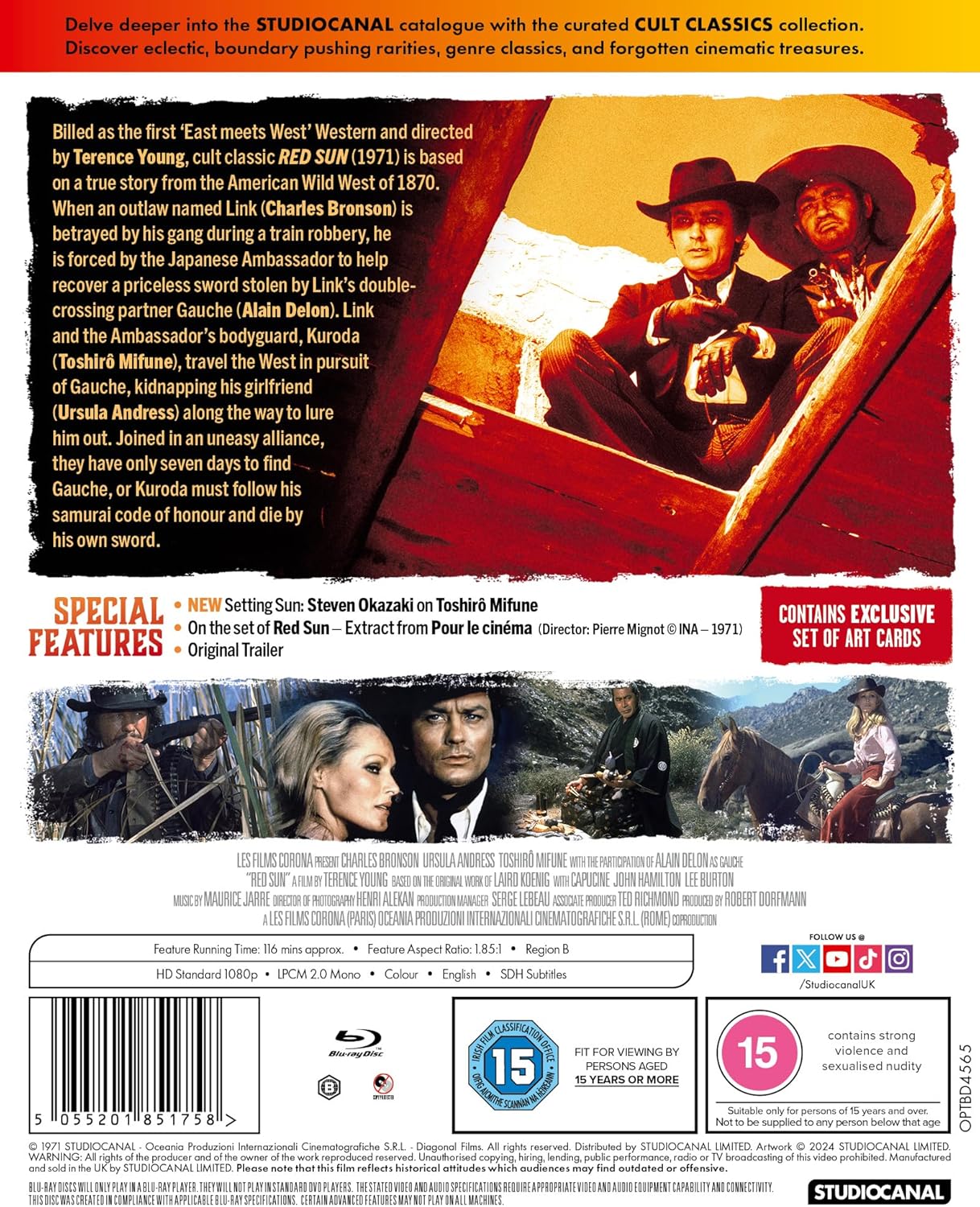 Red Sun (ej svensk text) (Blu-ray) - 2