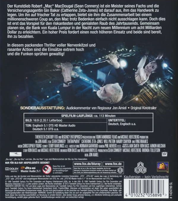 Entrapment (ej svensk text) (Blu-ray) - 2