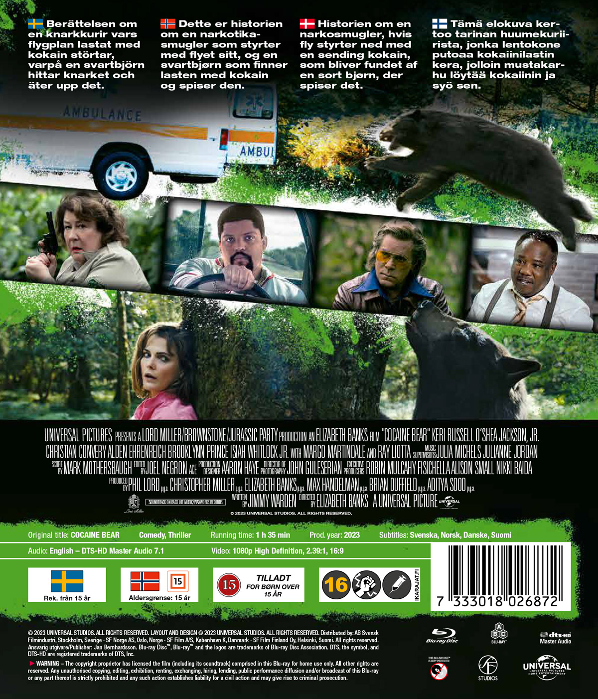 Cocaine Bear (Blu-ray) - 2