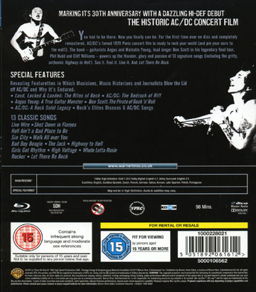 AC/DC - Let There Be Rock (Blu-ray) (ej svensk text) - 2