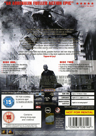Die Hard 4.0 (2-disc) (ej svensk text) - 2