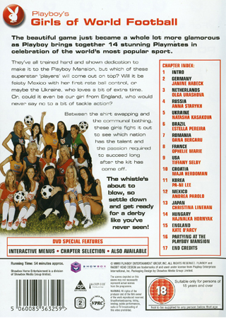 Playboy - Girls of World Football (ej svensk text) - 2