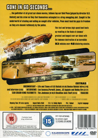 Gone In 60 Seconds (1974) (ej svensk text) - 2