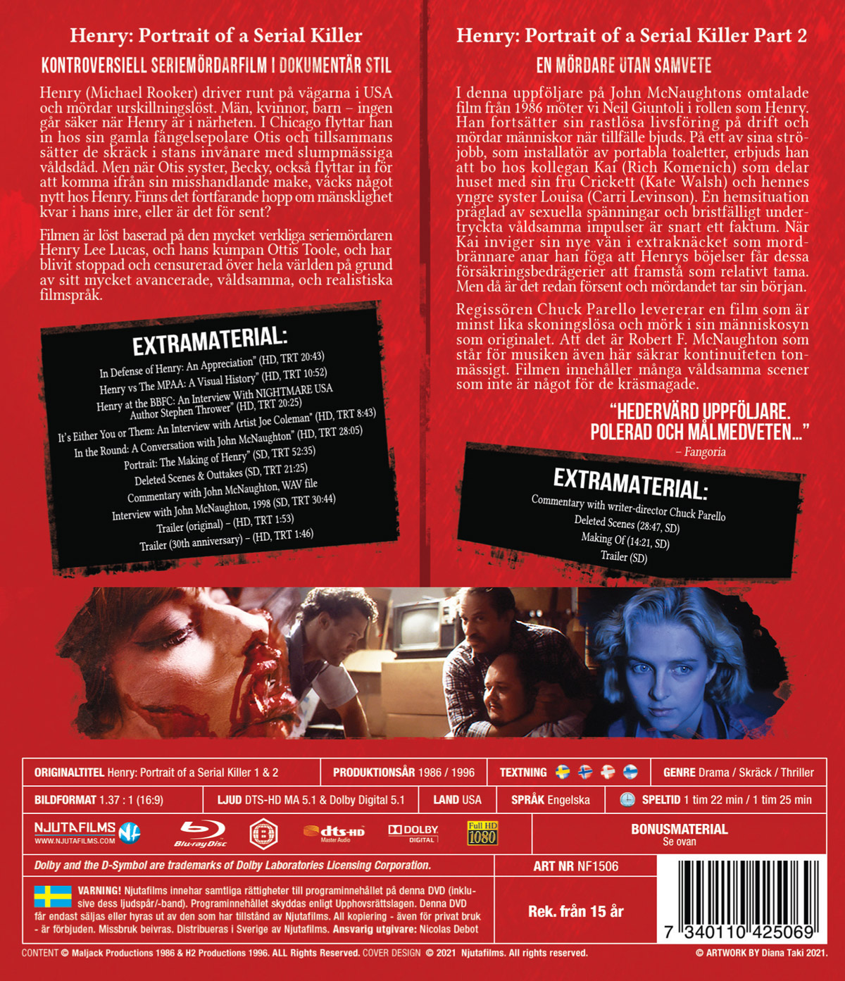 Henry - Portrait of A Serial Killer 1 & 2 (Blu-ray) - 2