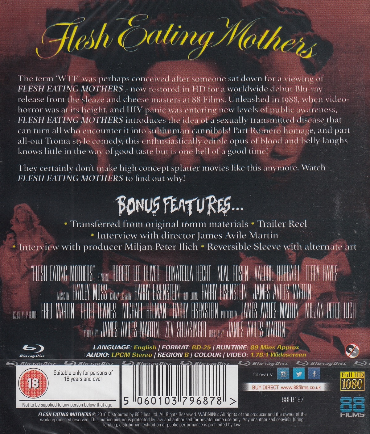 Flesh Eating Mothers (ej svensk text) (Blu-ray) - Kvarnvideo.se