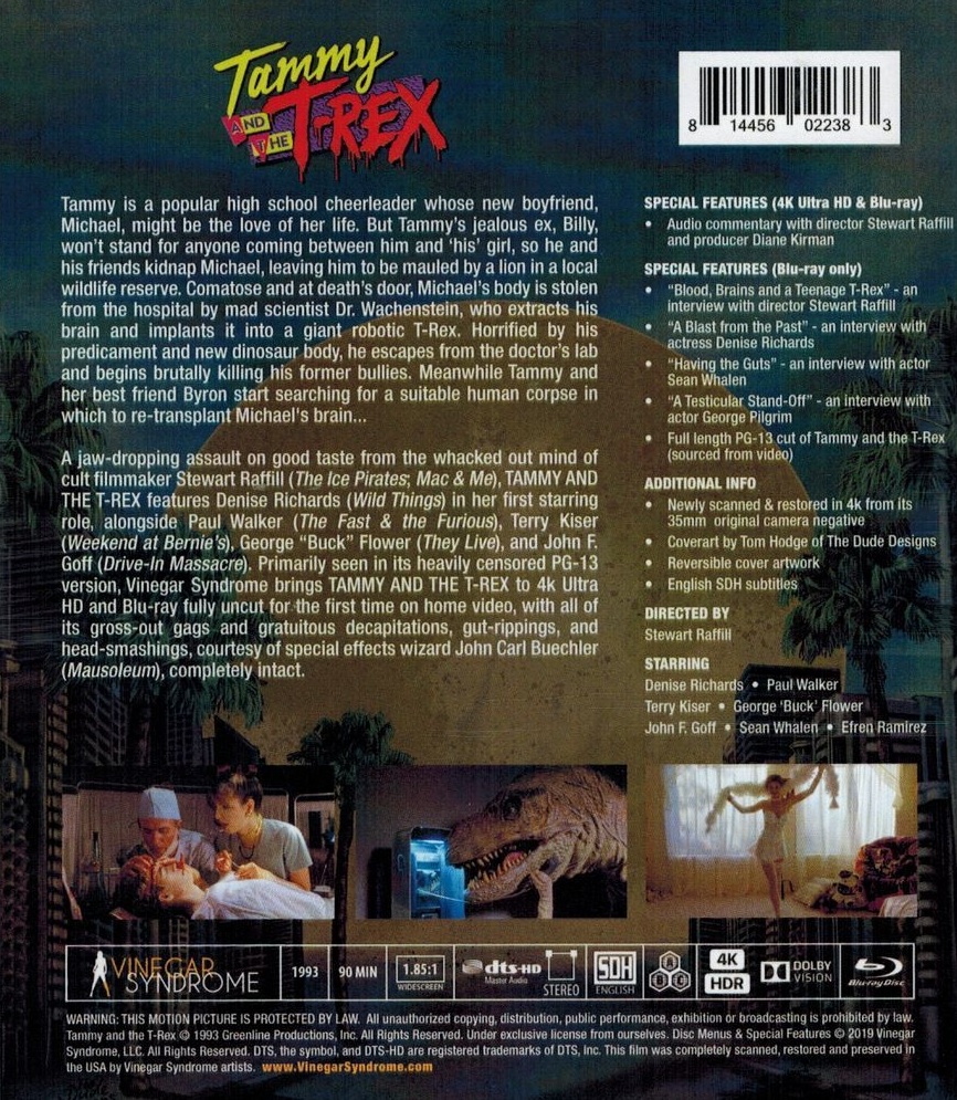 Tammy And the T-Rex (ej svensk text) (4K Ultra HD + Blu-ray) - 2