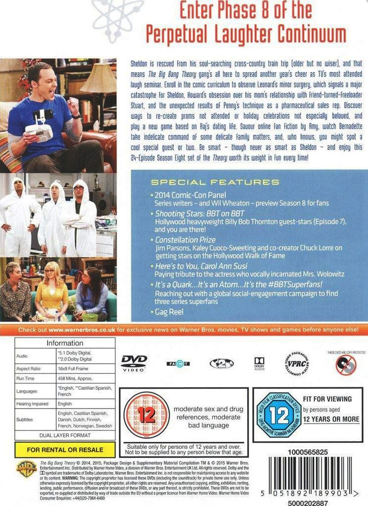 Big Bang Theory - Säsong 8 - 2