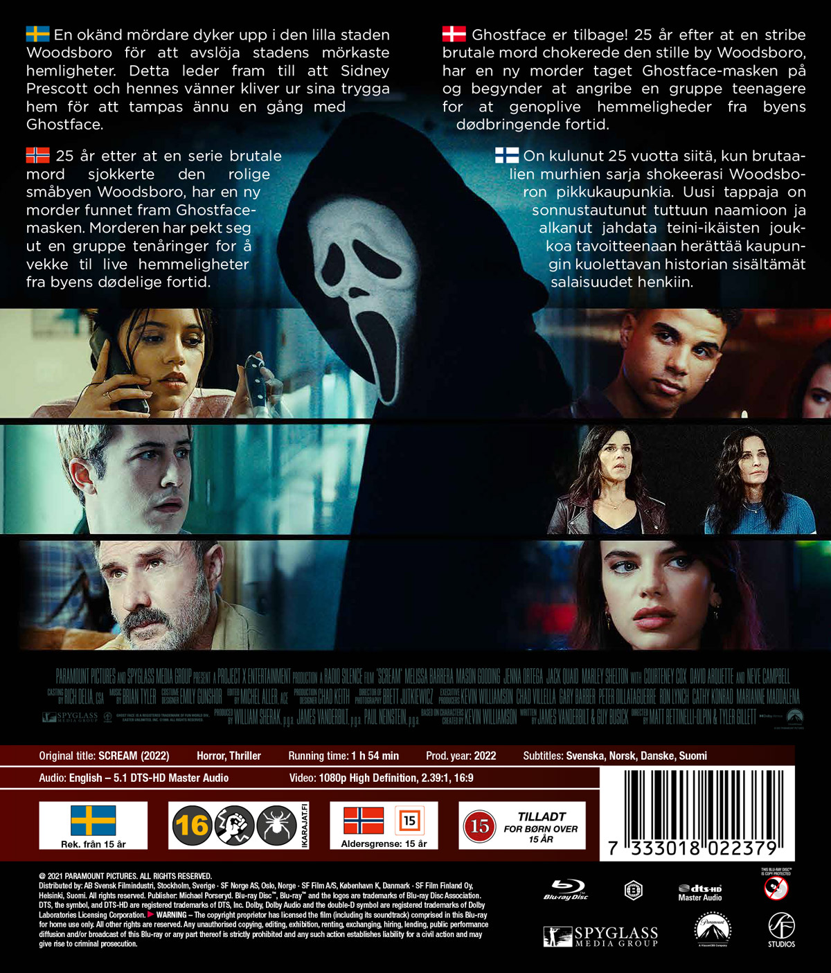 Scream (2022) (Blu-ray) - 2