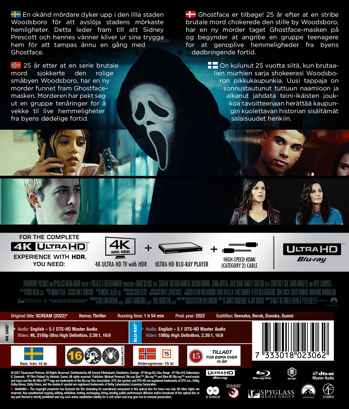 Scream (2022) (4K Ultra HD + Blu-ray) - 2