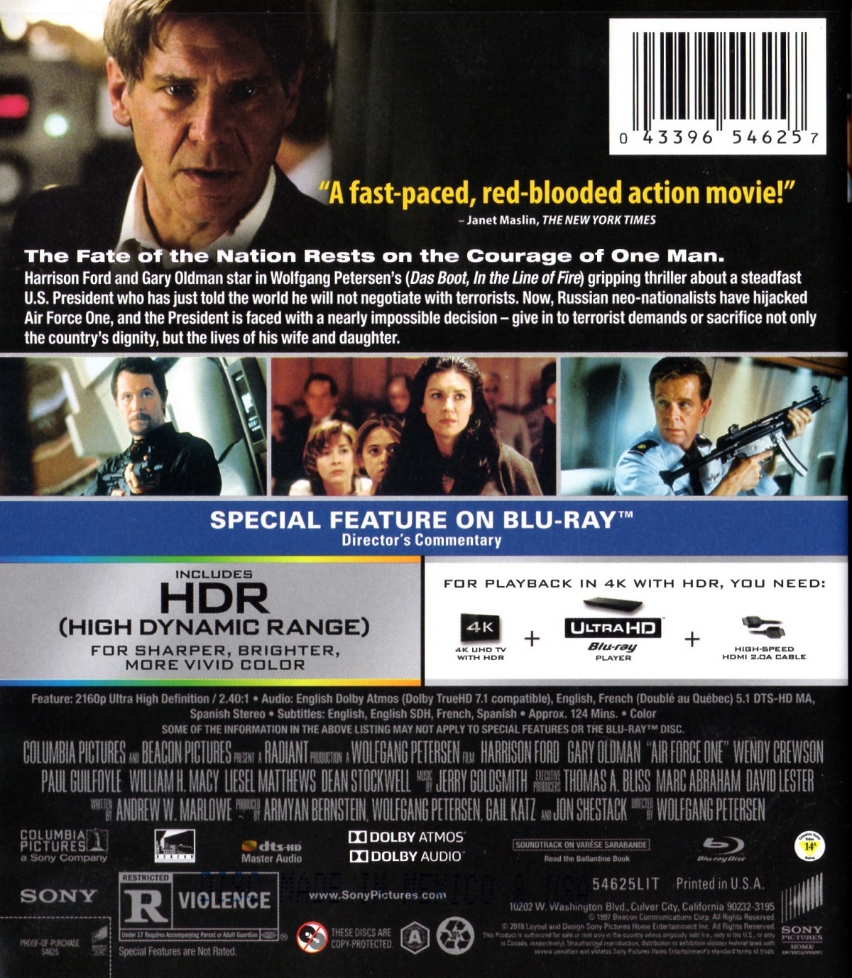 Air Force One (ej svensk text) (4K Ultra HD + Blu-ray) - 2